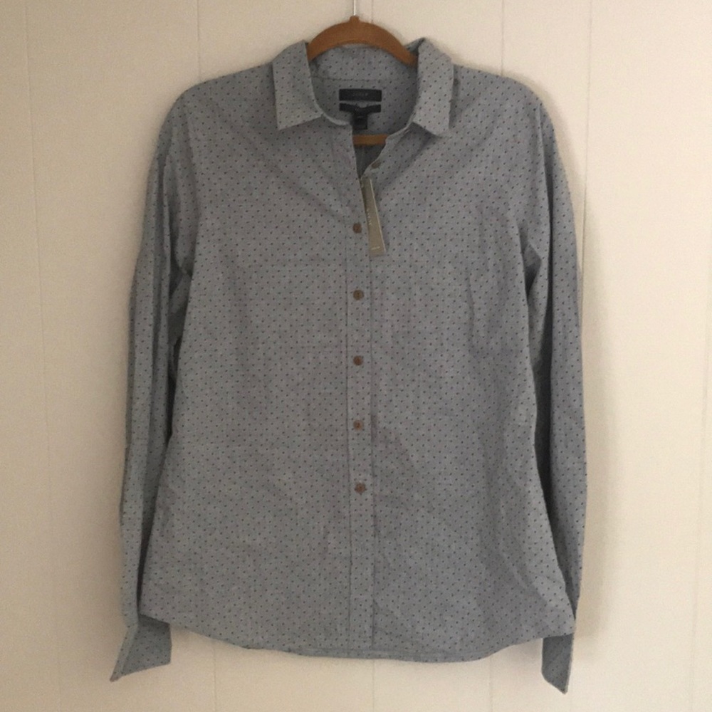 JCrew fitted button down